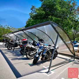 Refugi per a Bicicletes Semi-luna | Protecció i Disseny